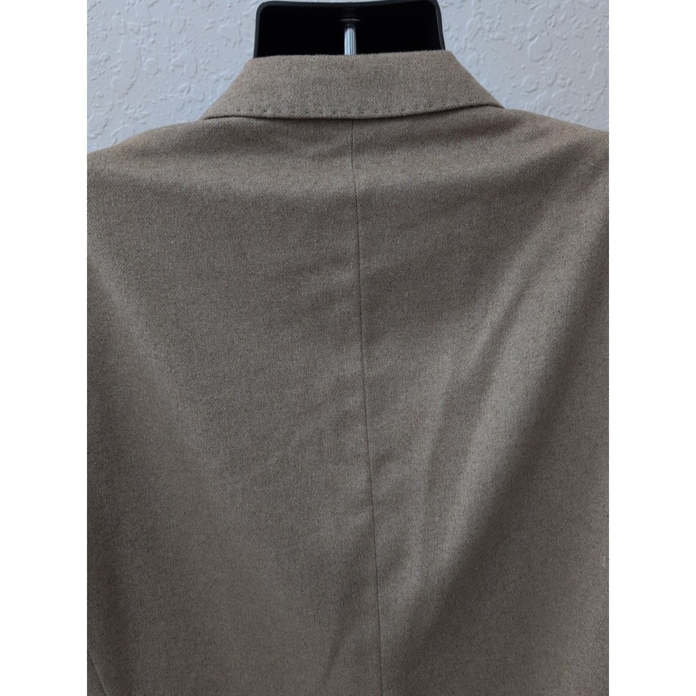Paisley‎ & Gray Mens Peak Slim Fit Asian Bird Lined Blazer Size 46R Beige NWT - Picture 5 of 12